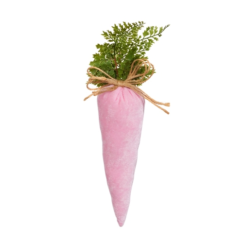 RAZ Imports *SB* 12" Pink Velvet Carrot
