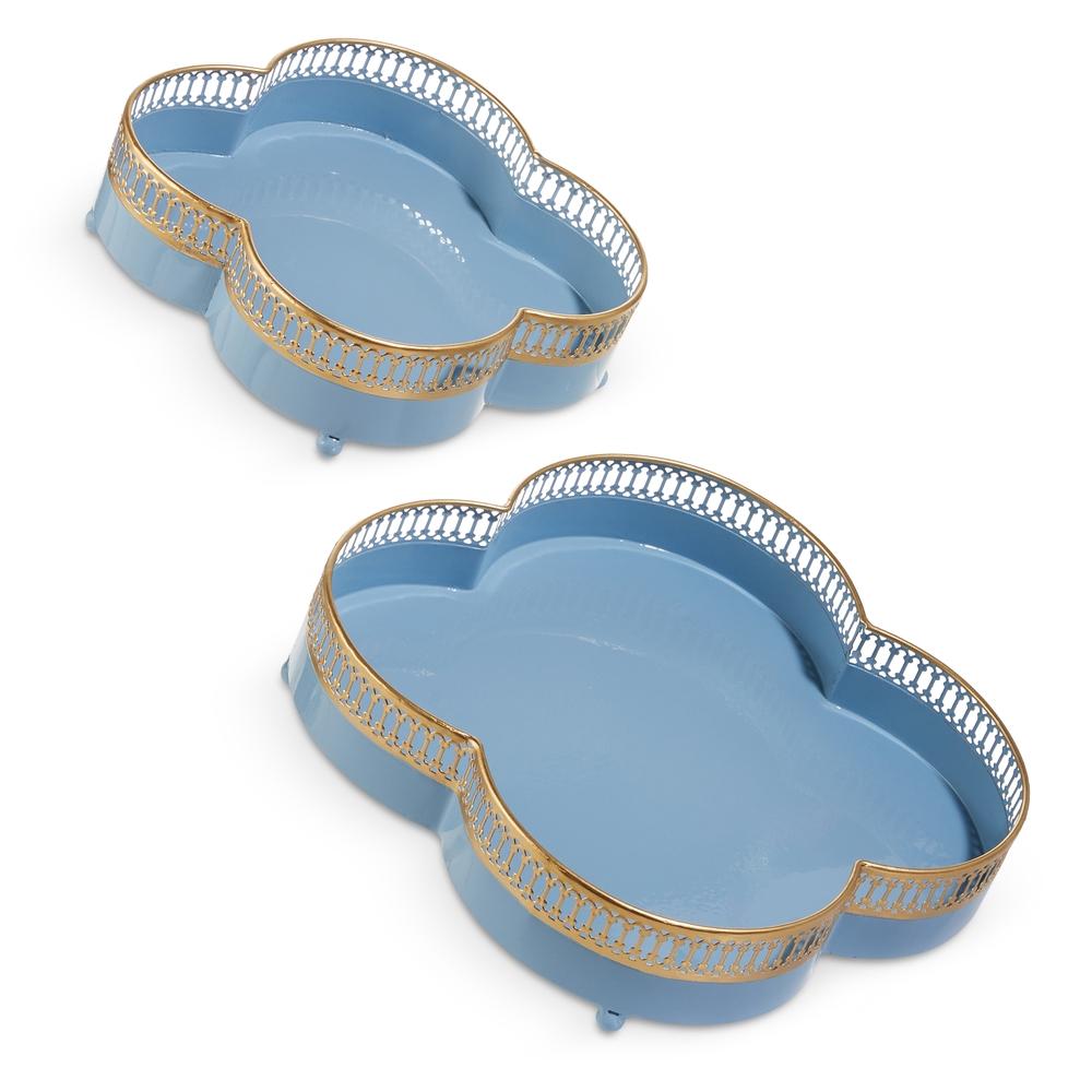 RAZ Imports *SB* 12" Scalloped Trays