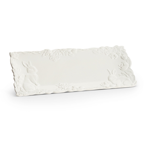 RAZ Imports *SB* 14.5" Bunny Platter