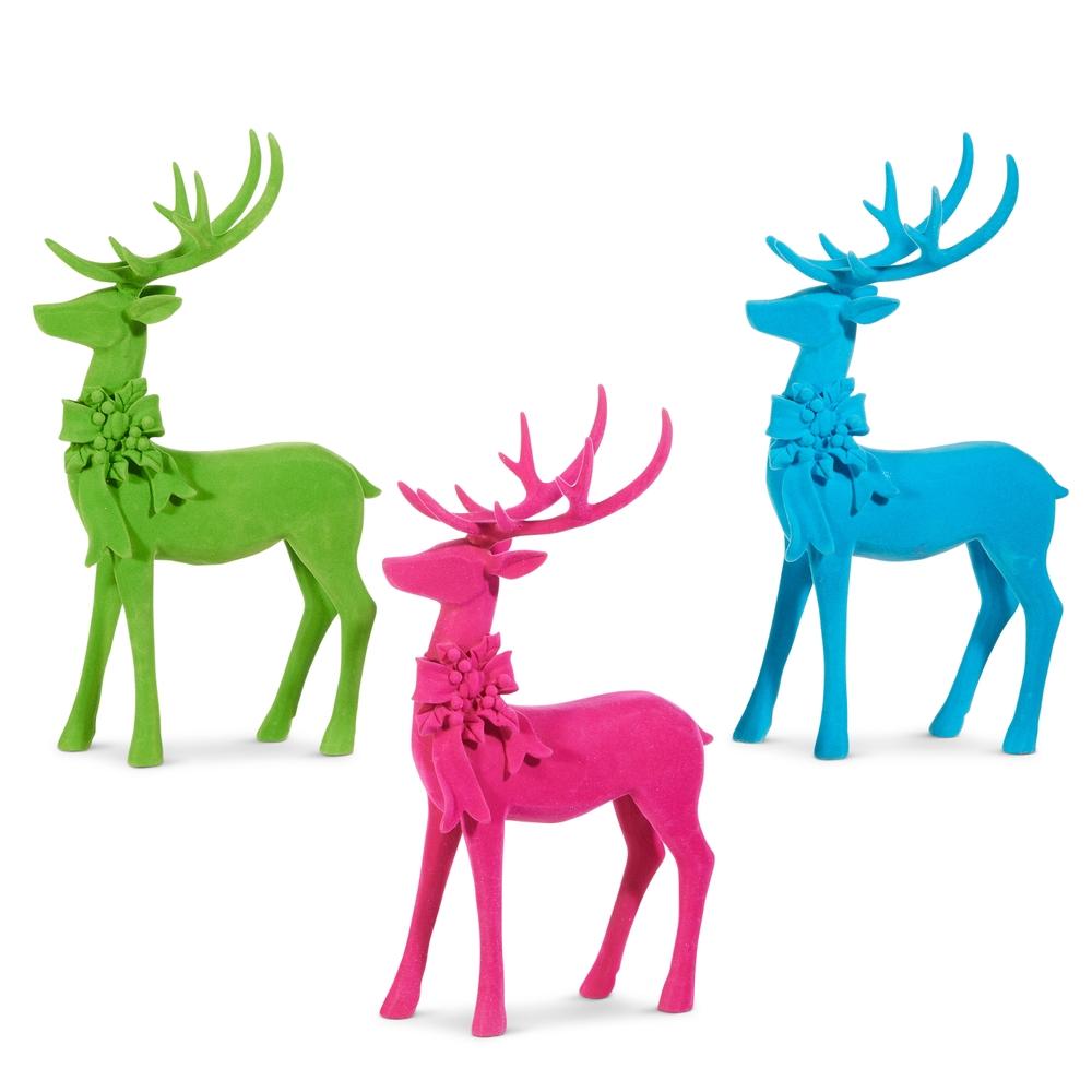 RAZ Imports *SB* 14" Flocked Deer