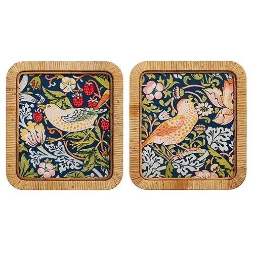 RAZ Imports *SB* 14" Floral Bird Framed Wall Art