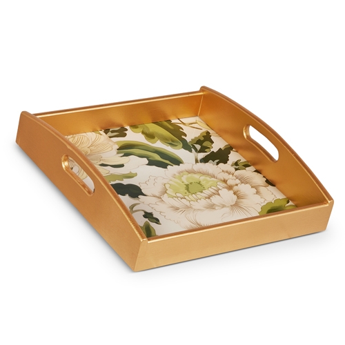 RAZ Imports *SB* 14" Tranquil Green Garden Tray