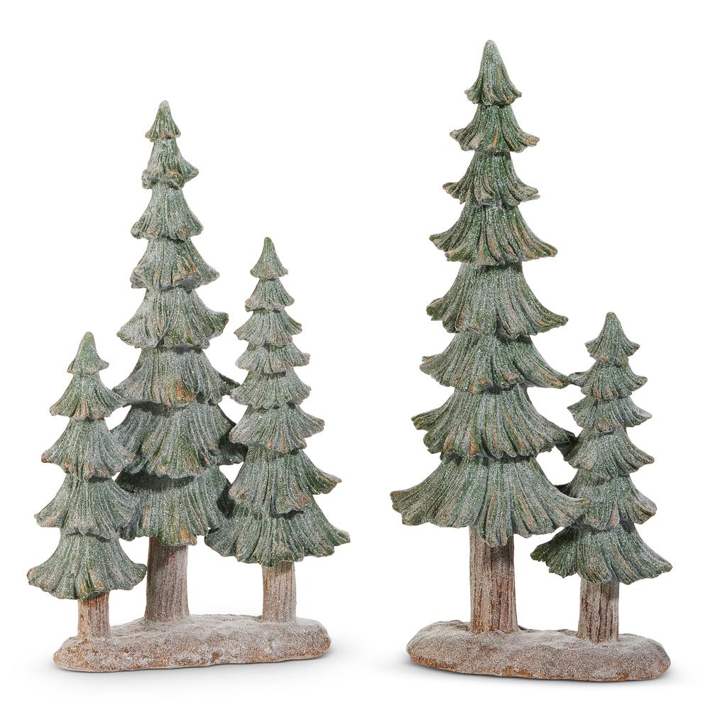 RAZ Imports *SB* 15.75" Green and Natural Trees
