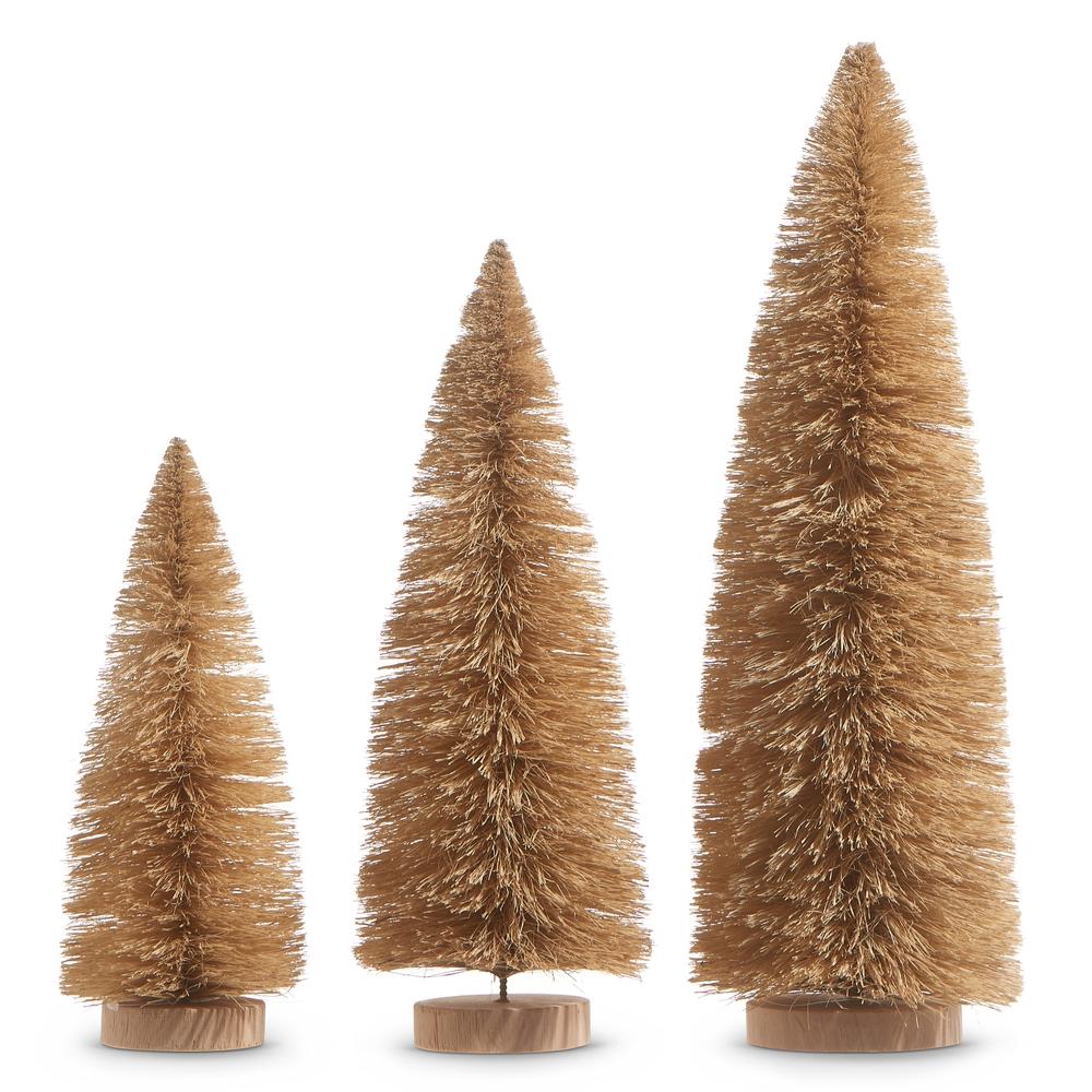 RAZ Imports *SB* 15" Natural Bottle Brush Trees