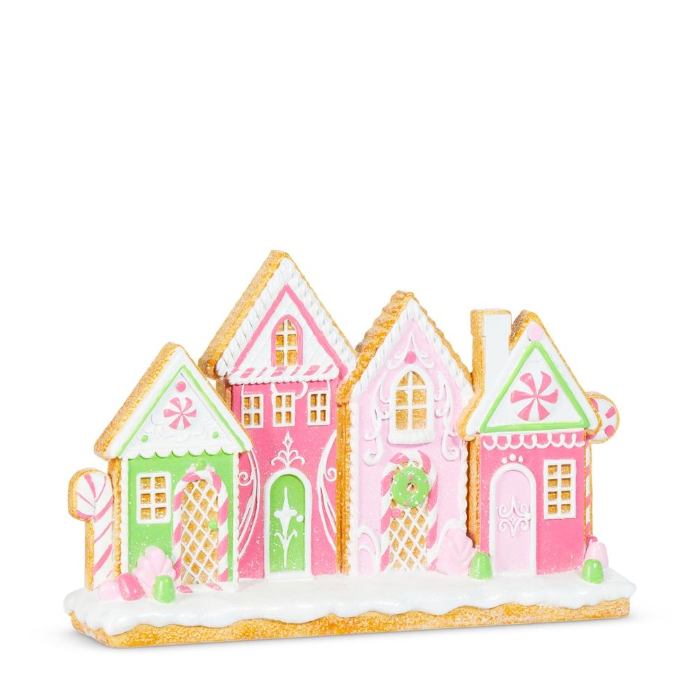 RAZ Imports *SB* 16" Bright Gingerbread Neighborhood