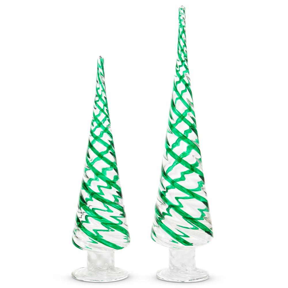 RAZ Imports *SB* 16" Green Swirl Trees