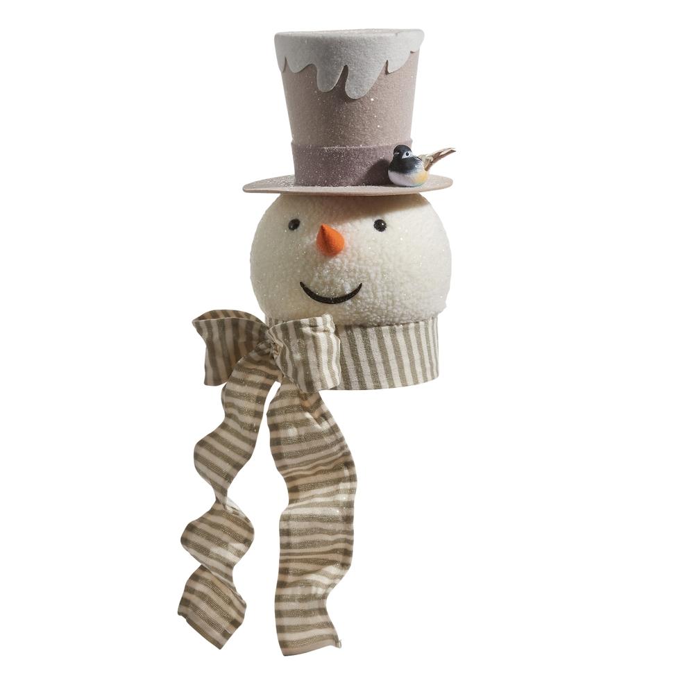 RAZ Imports *SB* 16" Whimsical Snowman Tree Topper