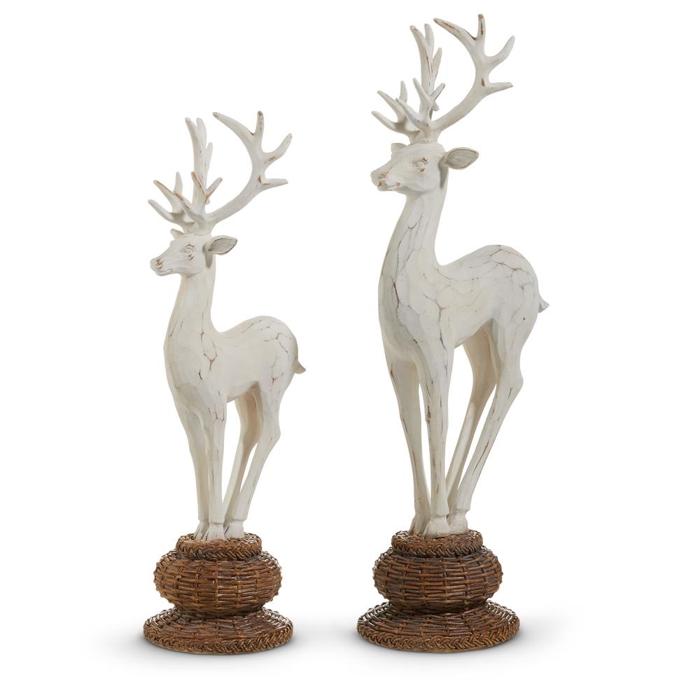 RAZ Imports *SB* 17.5" Whitewash Deer