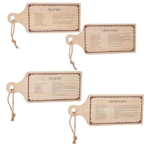 RAZ Imports *SB* 17" Holiday Recipe Cutting Board