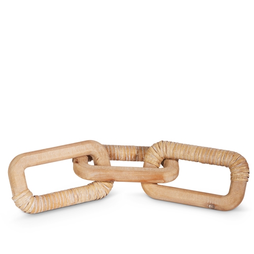 RAZ Imports *SB* 17" Natural Chain Link