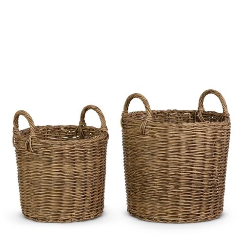 RAZ Imports *SB* 17" Wicker Round Baskets