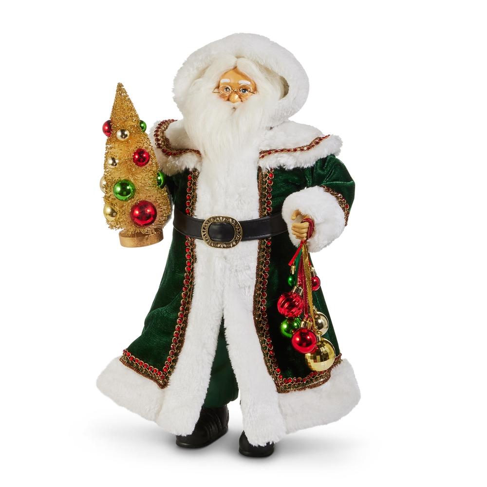 RAZ Imports *SB* 18" Elegant Christmastime Santa