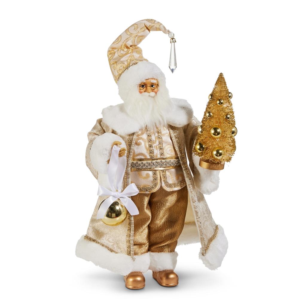 RAZ Imports *SB* 18" Gold Santa