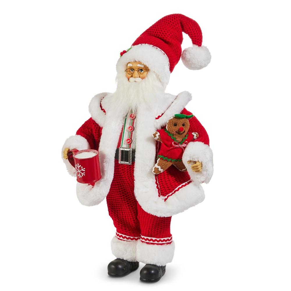 RAZ Imports *SB* 18" Hot Cocoa Santa