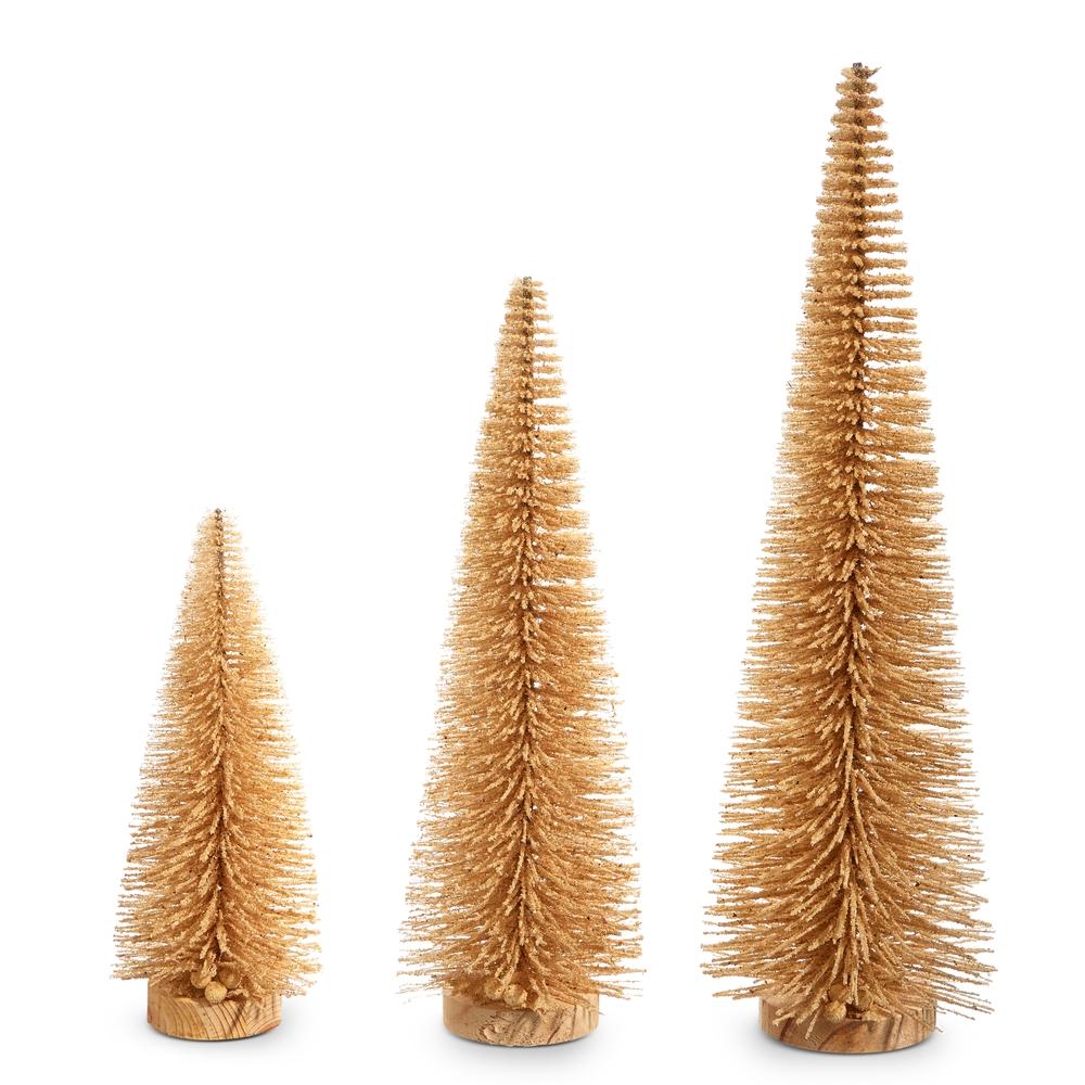 RAZ Imports *SB* 18" Natural Bottle Brush Trees