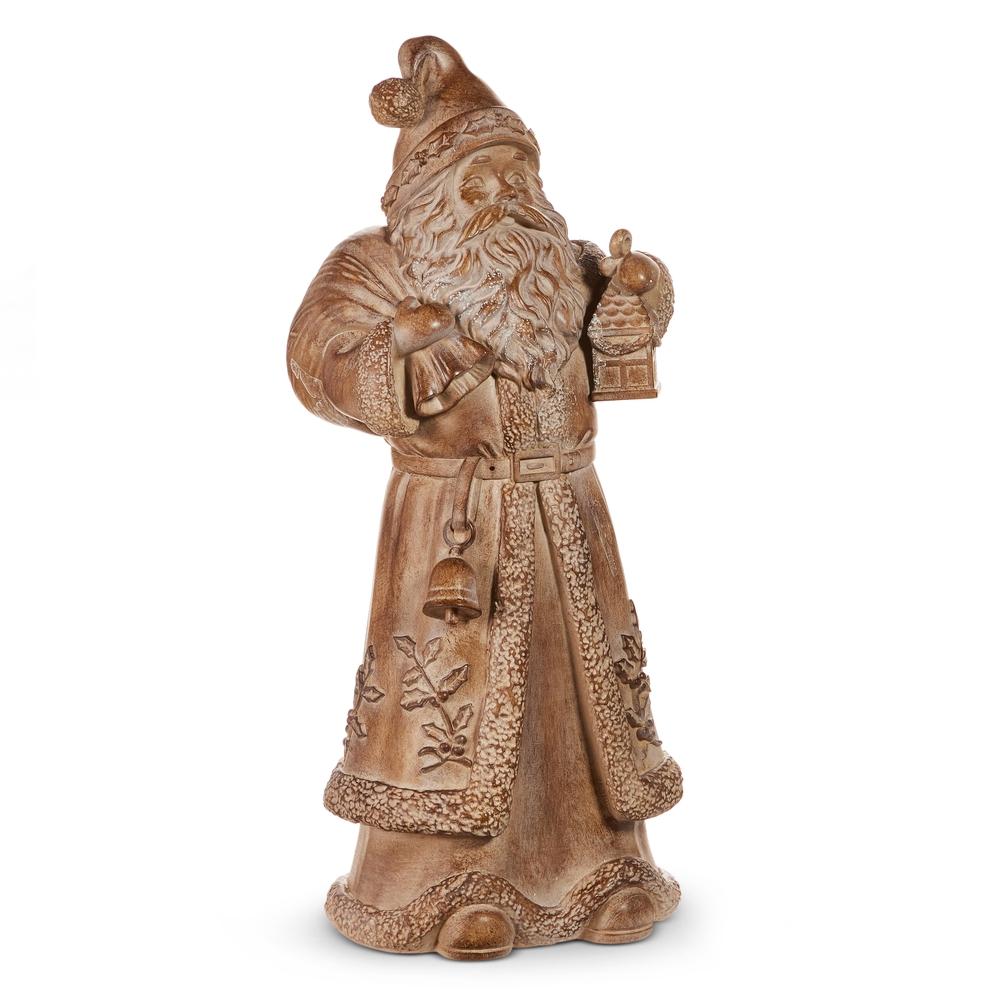 RAZ Imports *SB* 18" Whitewash Wood Look Santa