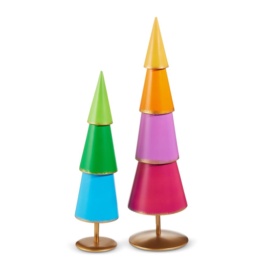 RAZ Imports *SB* 19" Color Block Trees