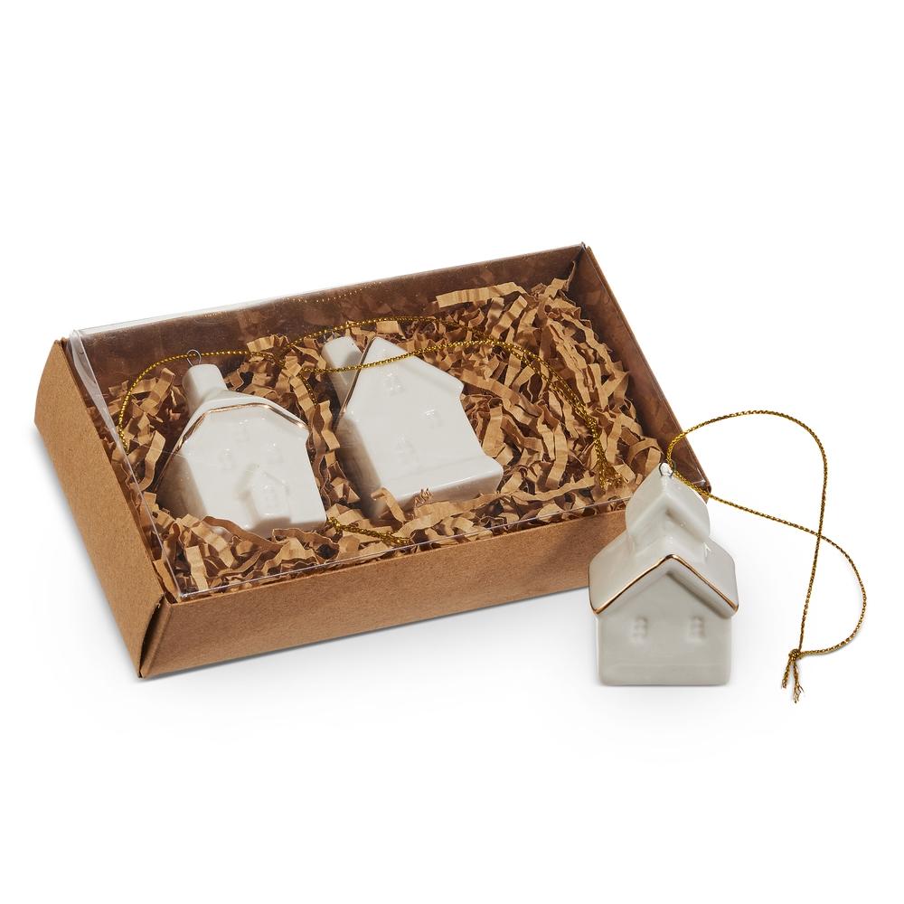 RAZ Imports *SB* 2.25" Box of House Ornaments