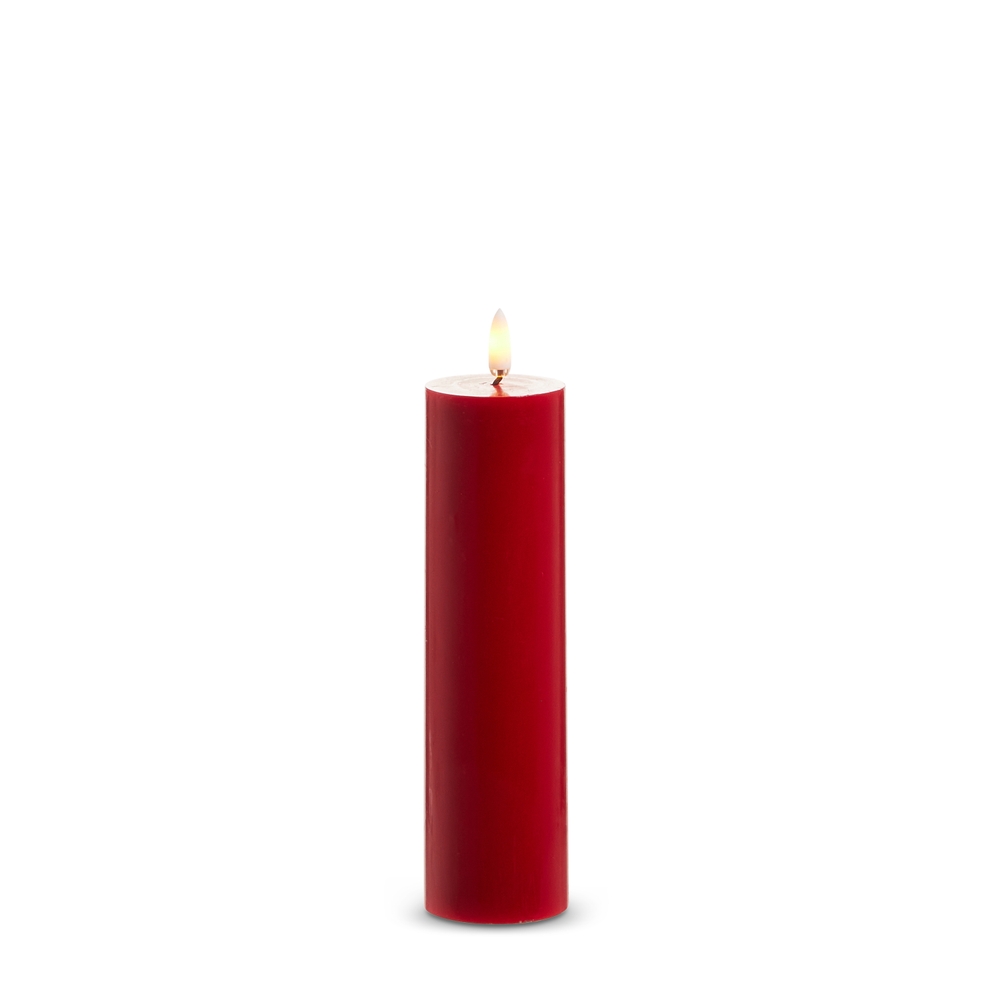 RAZ Imports *SB* 2" X 7" Red Pillar Candle