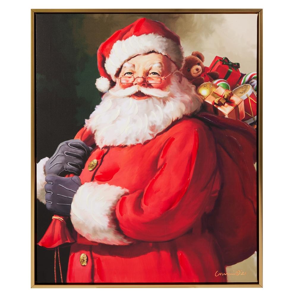 RAZ Imports *SB* 21.5" Jolly Delivery Framed Wall Art