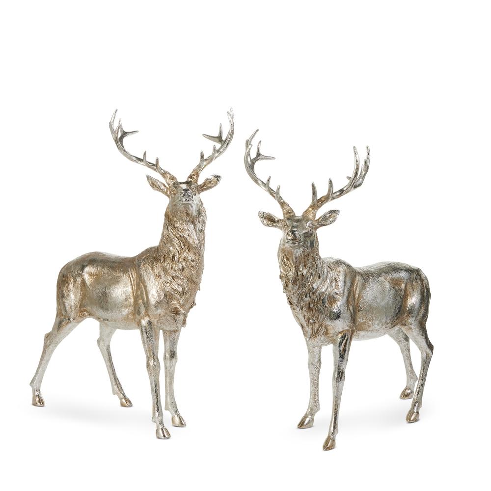 RAZ Imports *SB* 21" Pewter Reindeer