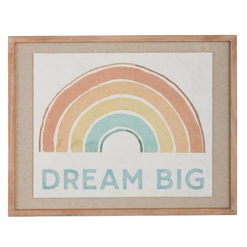 RAZ Imports *SB* 23" Rainbow Framed Wall Art