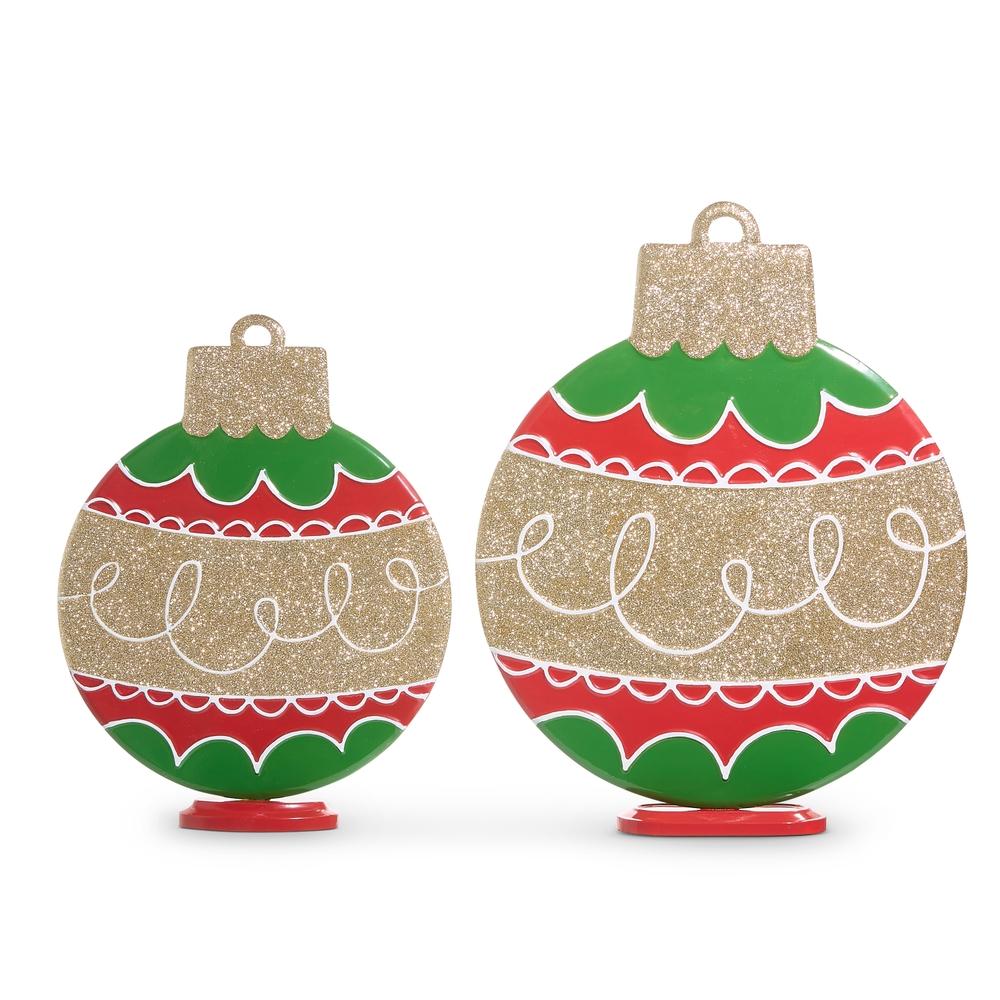 RAZ Imports *SB* 24.5" Multicolor Standing Ornaments