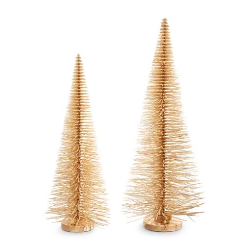 RAZ Imports *SB* 24" Natural Bottle Brush Trees