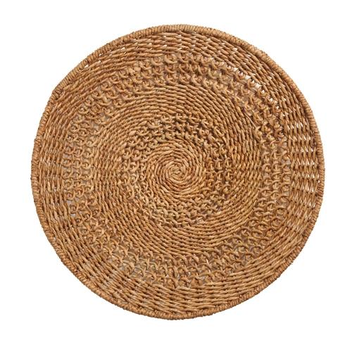 RAZ Imports *SB* 24" Natural Woven Wall Medallion