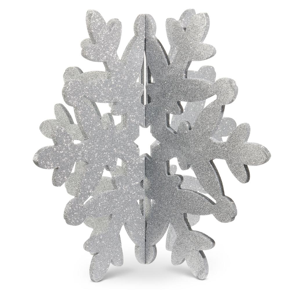 RAZ Imports *SB* 24" Silver 3-D Snowflake