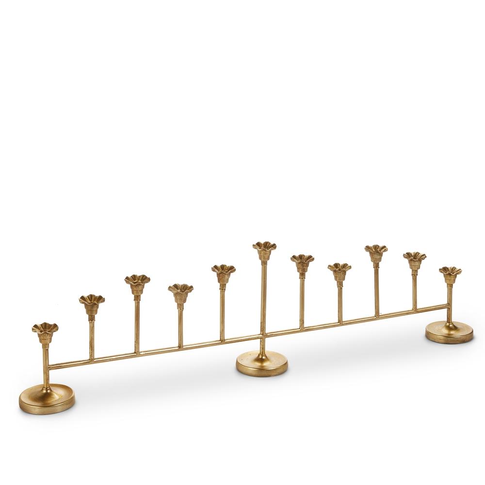 RAZ Imports *SB* 28.75" Gold Candelabra