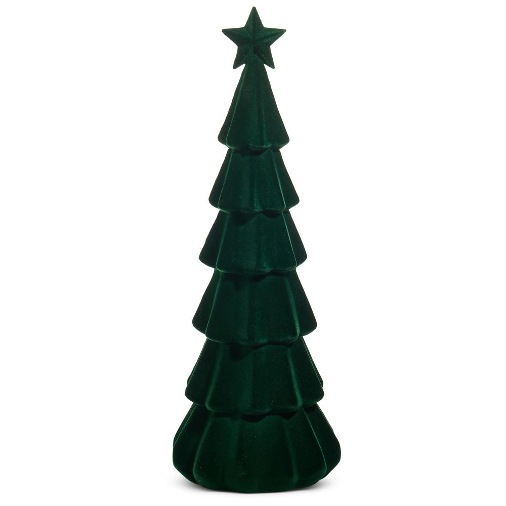 RAZ Imports *SB* 29.5" Green Flocked Tree