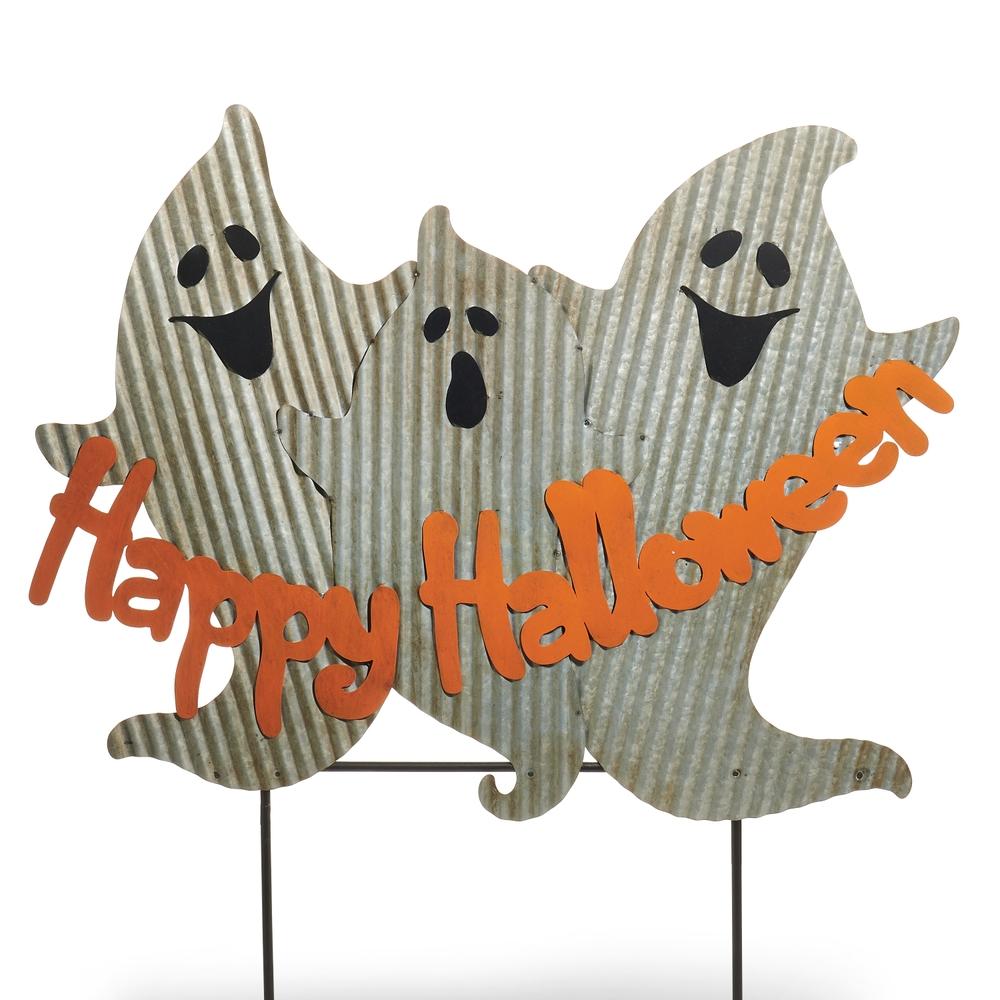 RAZ Imports *SB* 29" Happy Halloween Trio Yard Stake