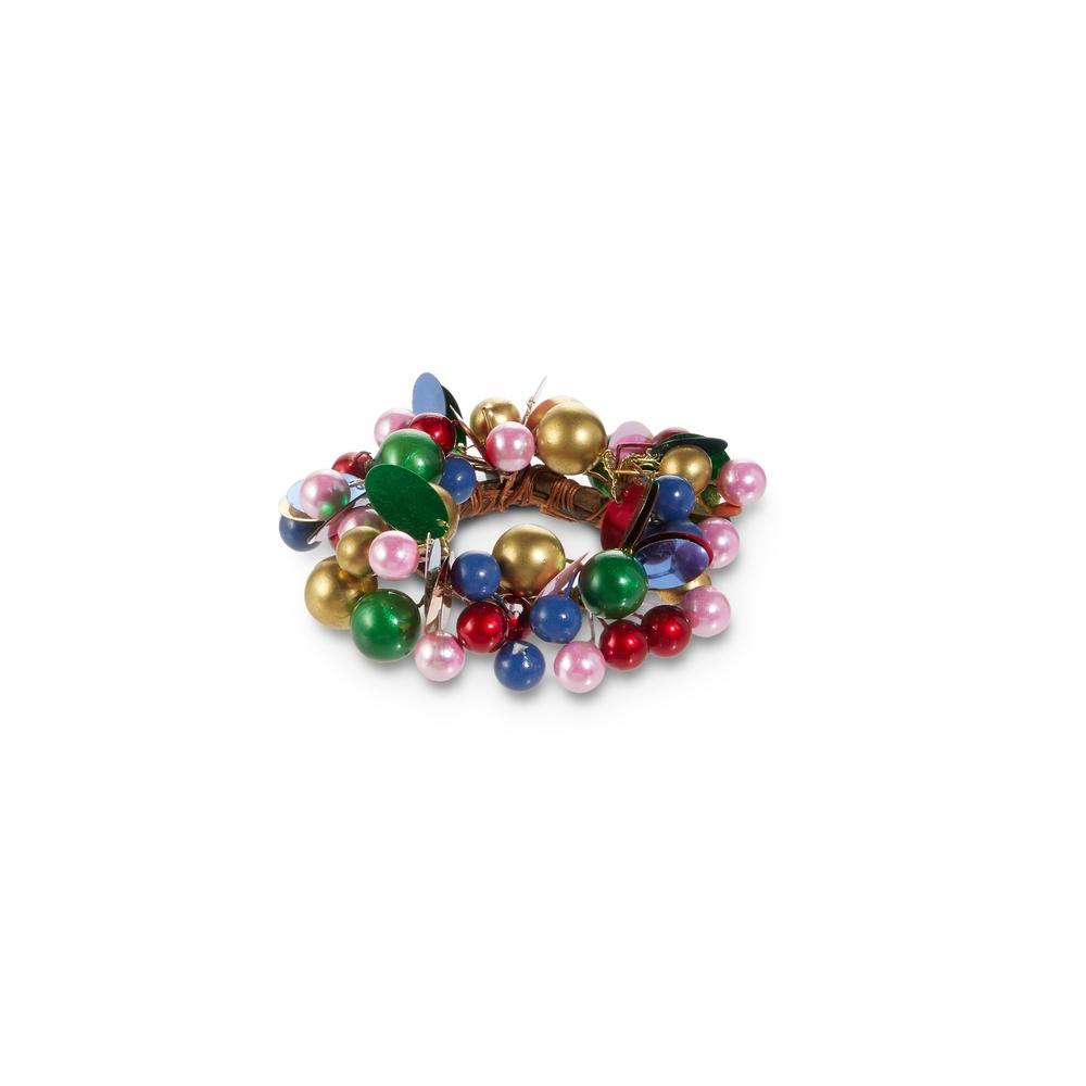 RAZ Imports *SB* 3.5" Bright Bead Candle Ring
