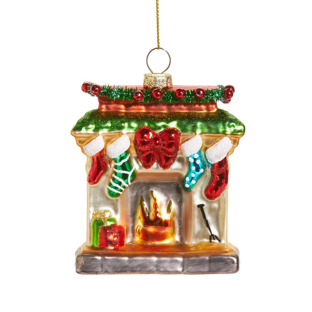 RAZ Imports *SB* 3.5" Fireplace Ornament