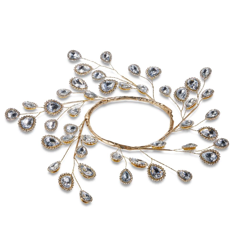 RAZ Imports *SB* 3.5" Jeweled Candle Ring