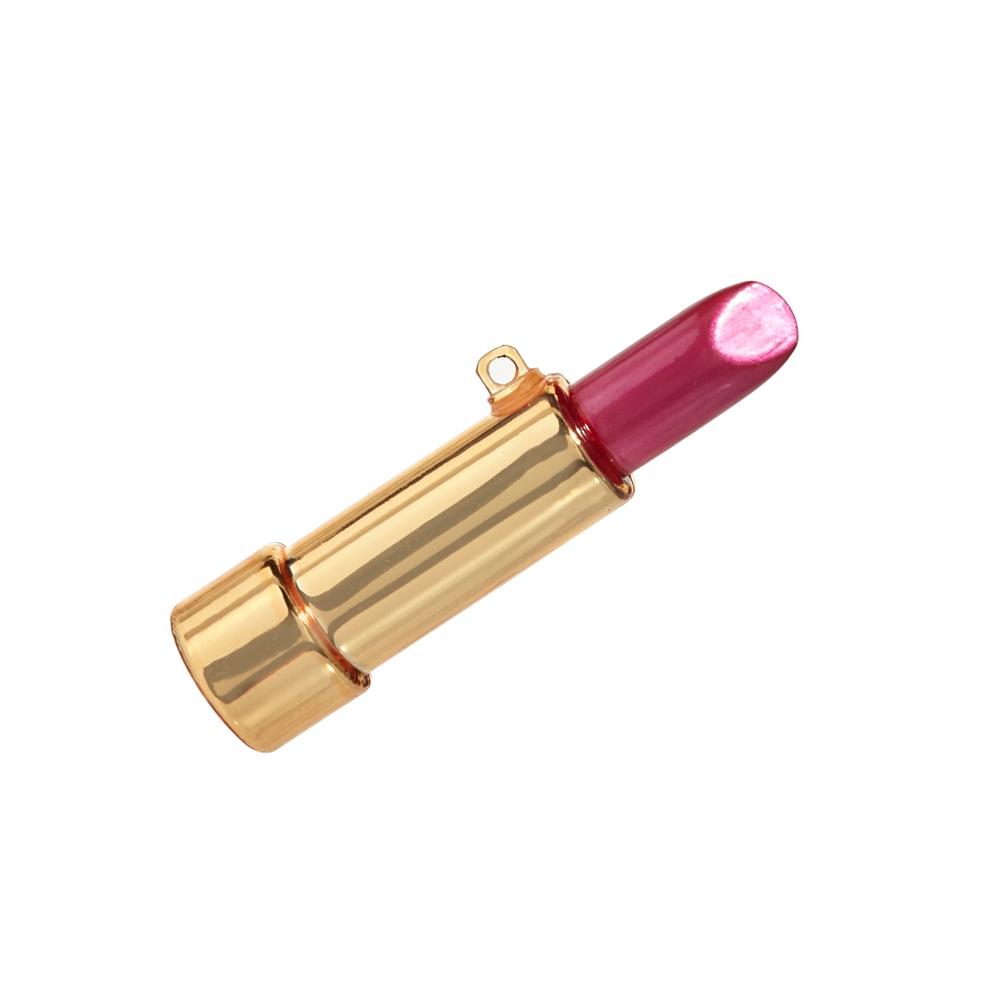 RAZ Imports *SB* 3.5" Pink Lipstick Ornament