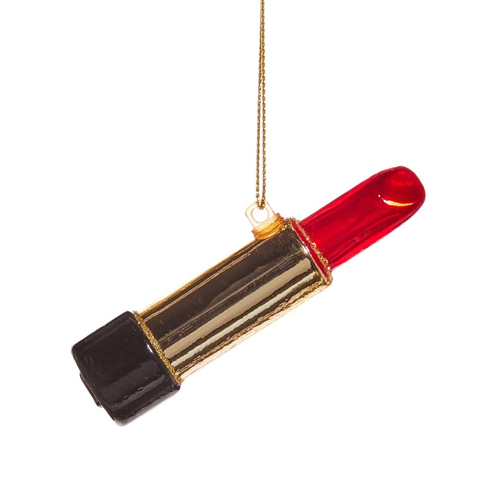 RAZ Imports *SB* 3.5" Red Lip Stick Ornament