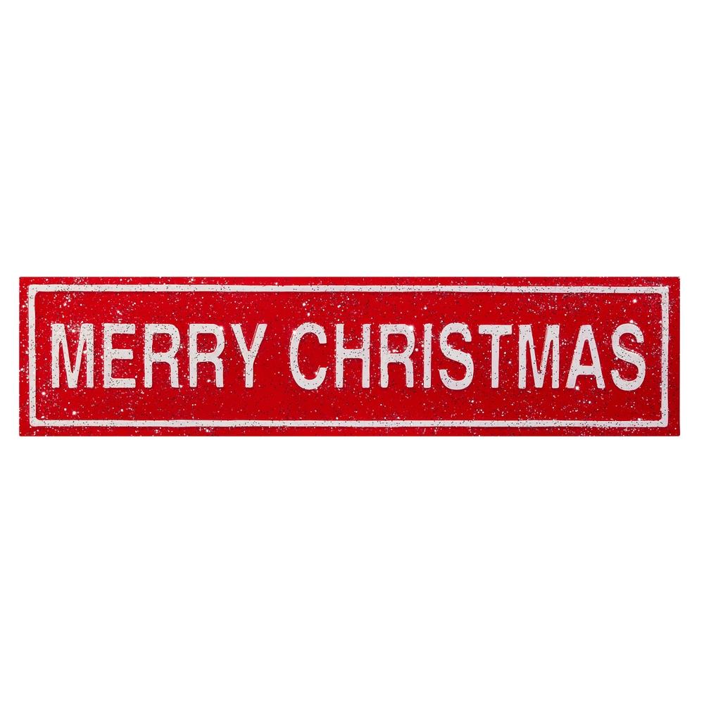 RAZ Imports *SB* 31.5" Merry Christmas Sign