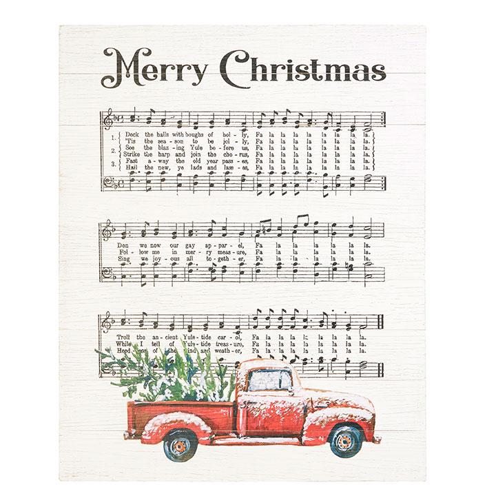 RAZ Imports *SB* 35" Sheet Music Wood Wall Art