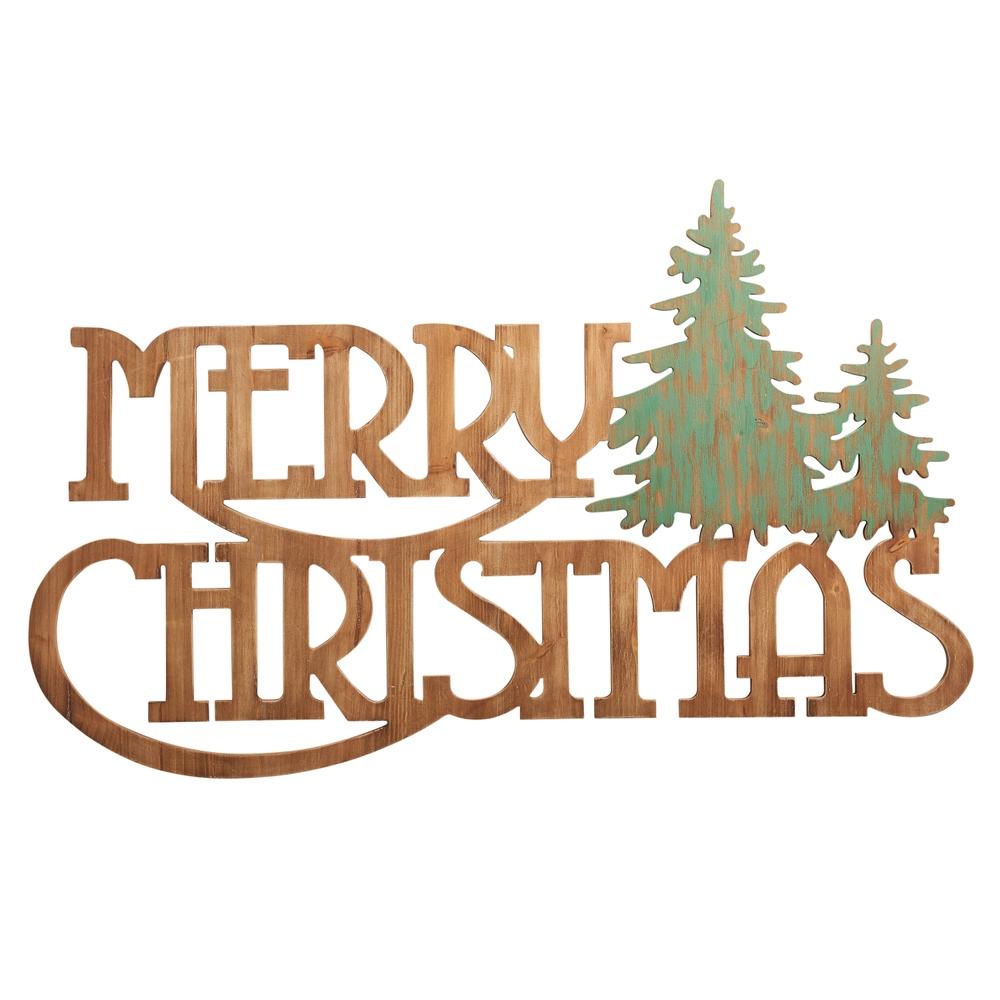RAZ Imports *SB* 38" Merry Christmas Wall Sign