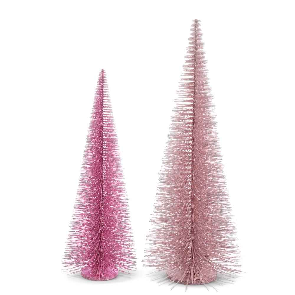 RAZ Imports *SB* 39" Fuchsia Bottle Brush Trees