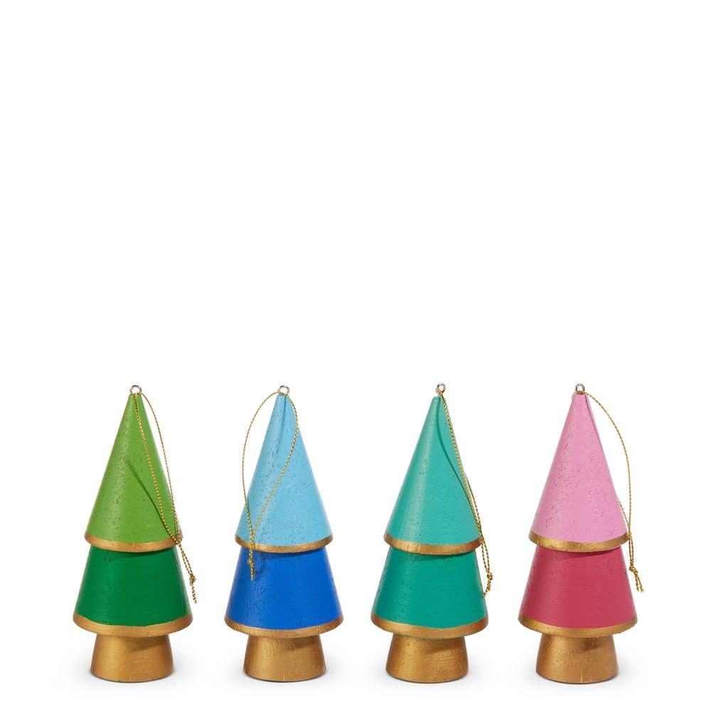 RAZ Imports *SB* 4.5" Color Block Tree Ornament