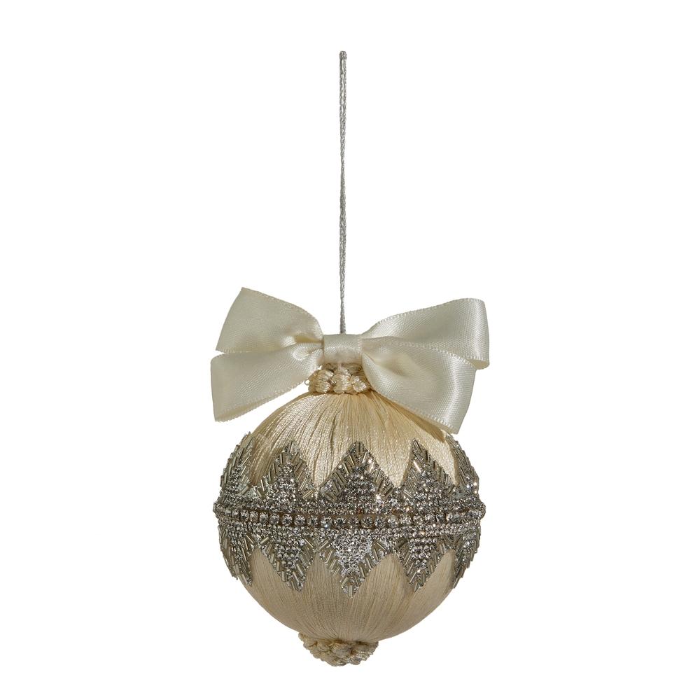 RAZ Imports *SB* 4" Jeweled Ornament