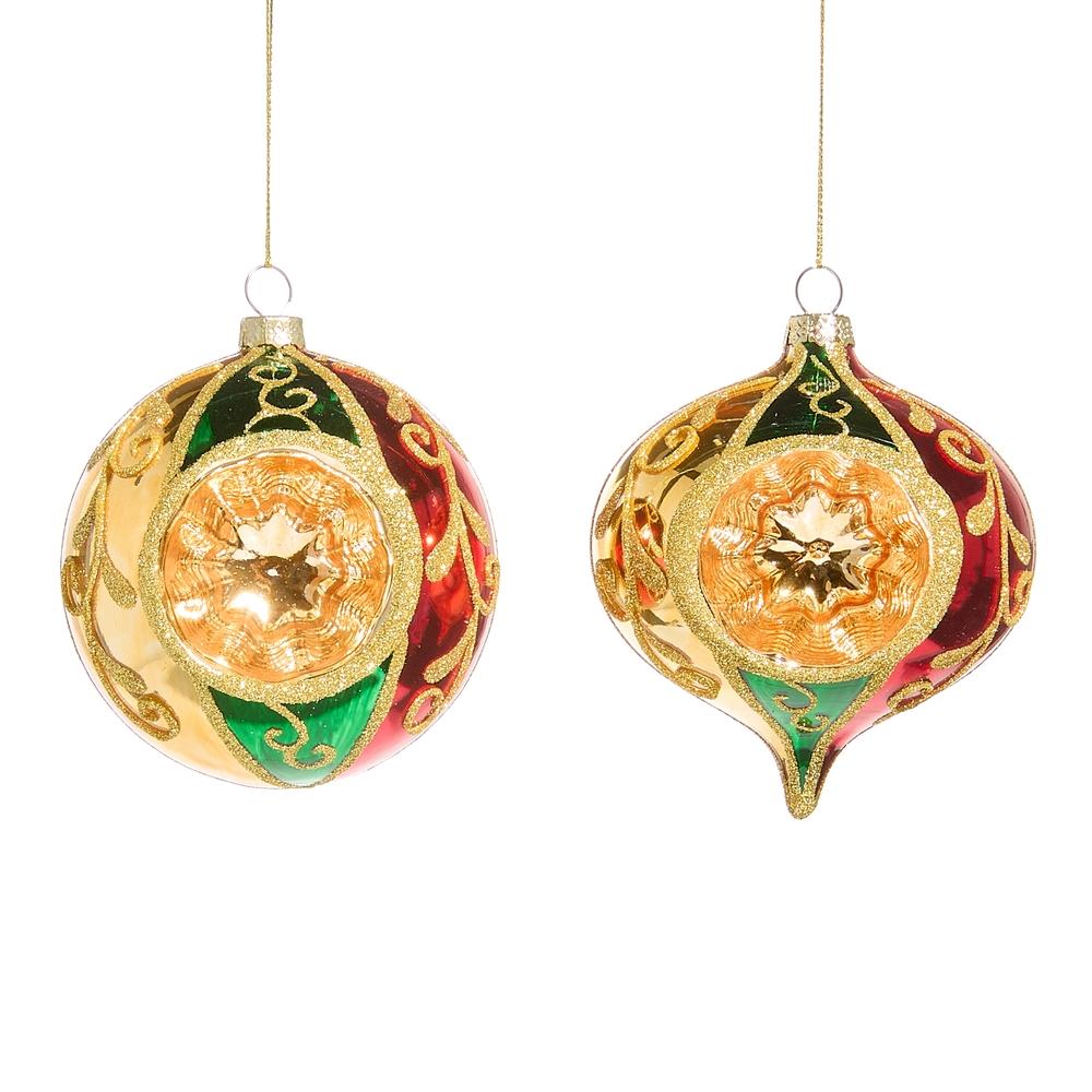 RAZ Imports *SB* 4" Multicolor Witcheye Ornament