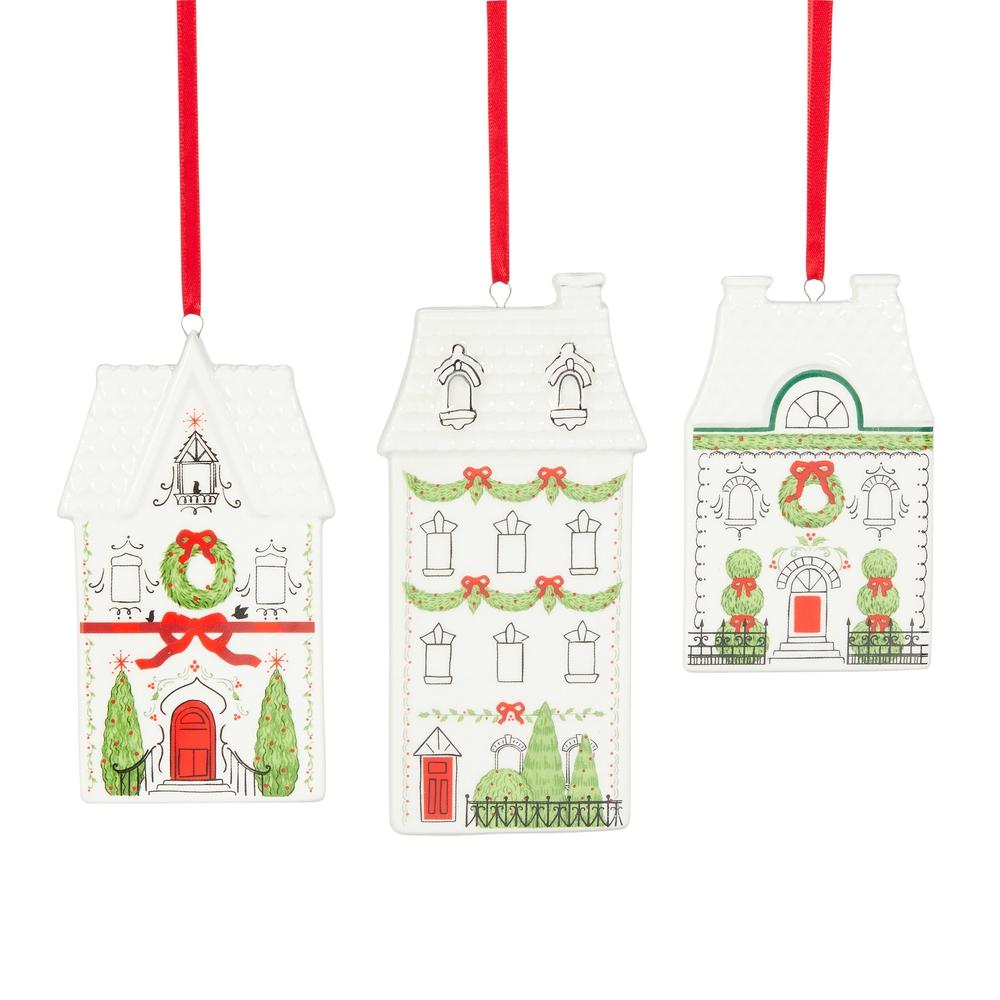 RAZ Imports *SB* 5.5" Village House Ornament