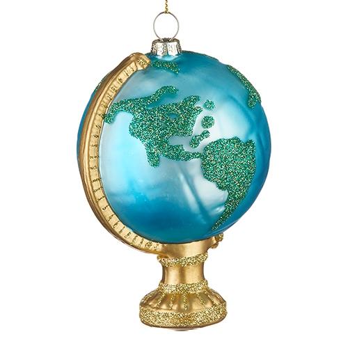 RAZ Imports *SB* 5" Globe Ornament