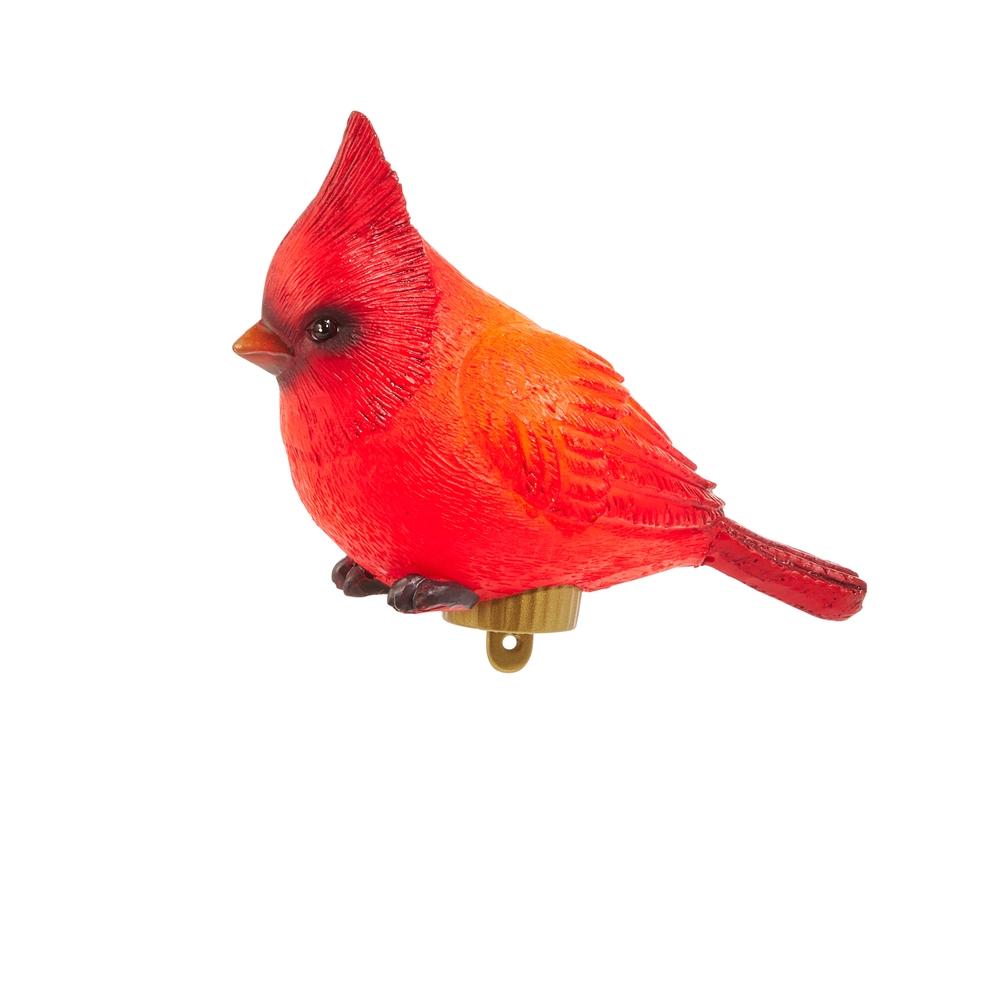 RAZ Imports *SB* 5" Lighted Cardinal Clip-on Ornament