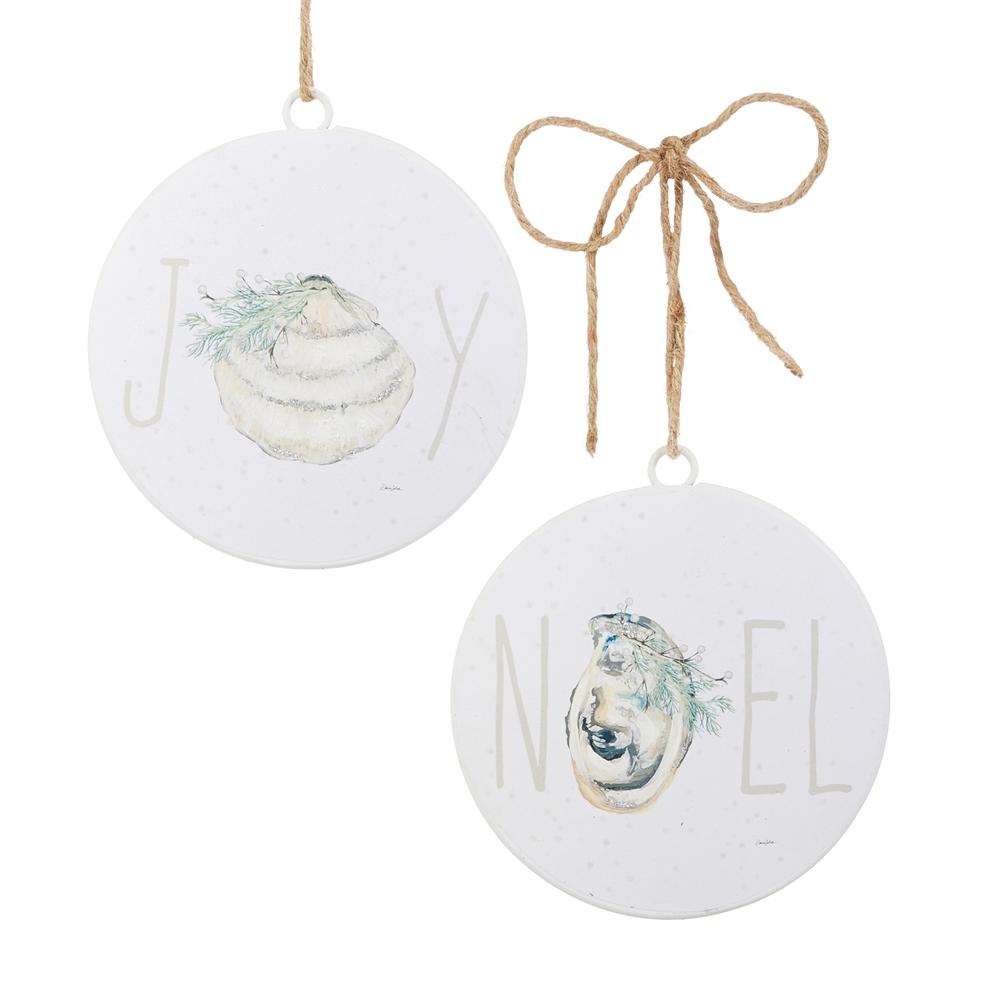 RAZ Imports *SB* 5" Seascape Glittered Sand Ornament