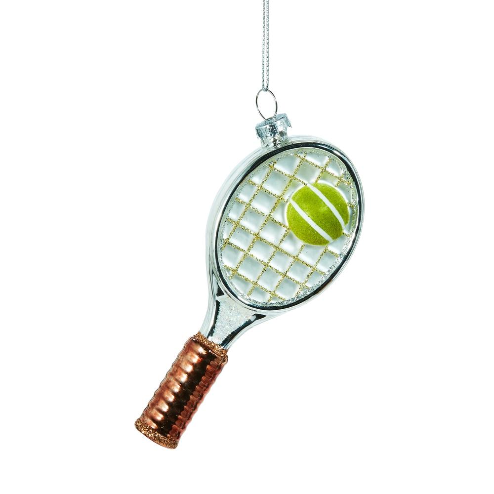 RAZ Imports *SB* 5" Tennis Racket Ornament